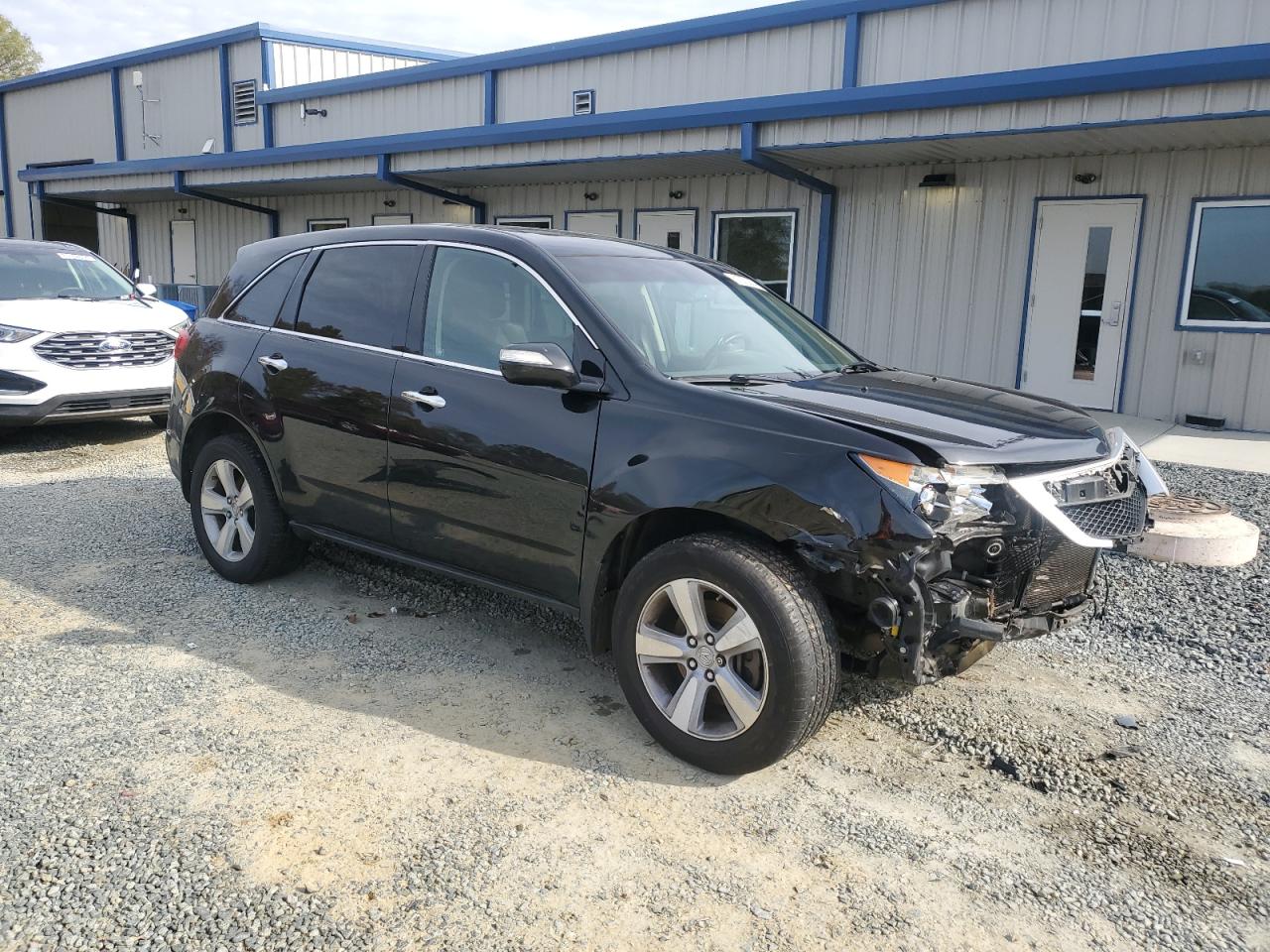 2012 Acura MDX VIN 2HNYD2H4XCH537754 Copart auction photo, front end damage thumbnail 4