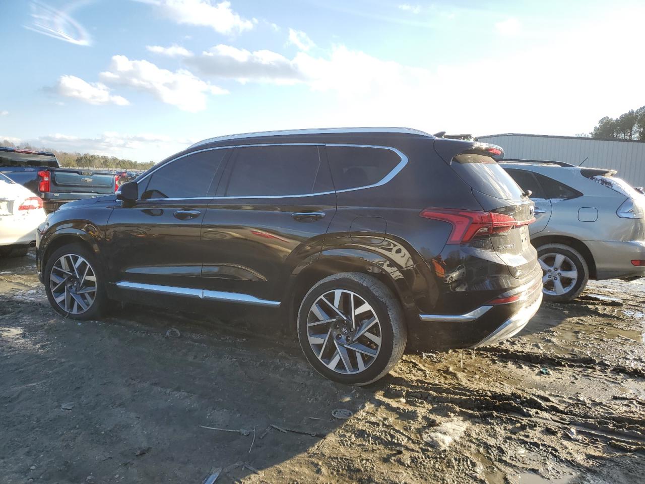 2023 Hyundai Santa Fe VIN 5NMS54AL8PH490482 Copart auction photo, mechanical / all over damage thumbnail 2