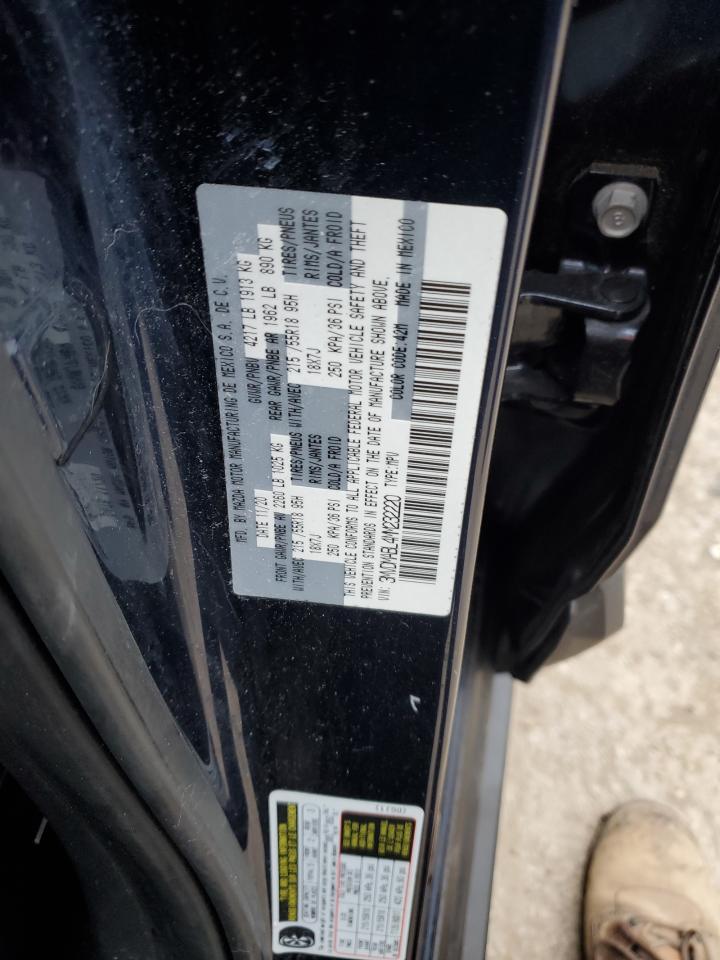2021 Mazda CX-30 VIN 3MVDMABL4MM232220 Copart auction photo, all over / side damage thumbnail 12