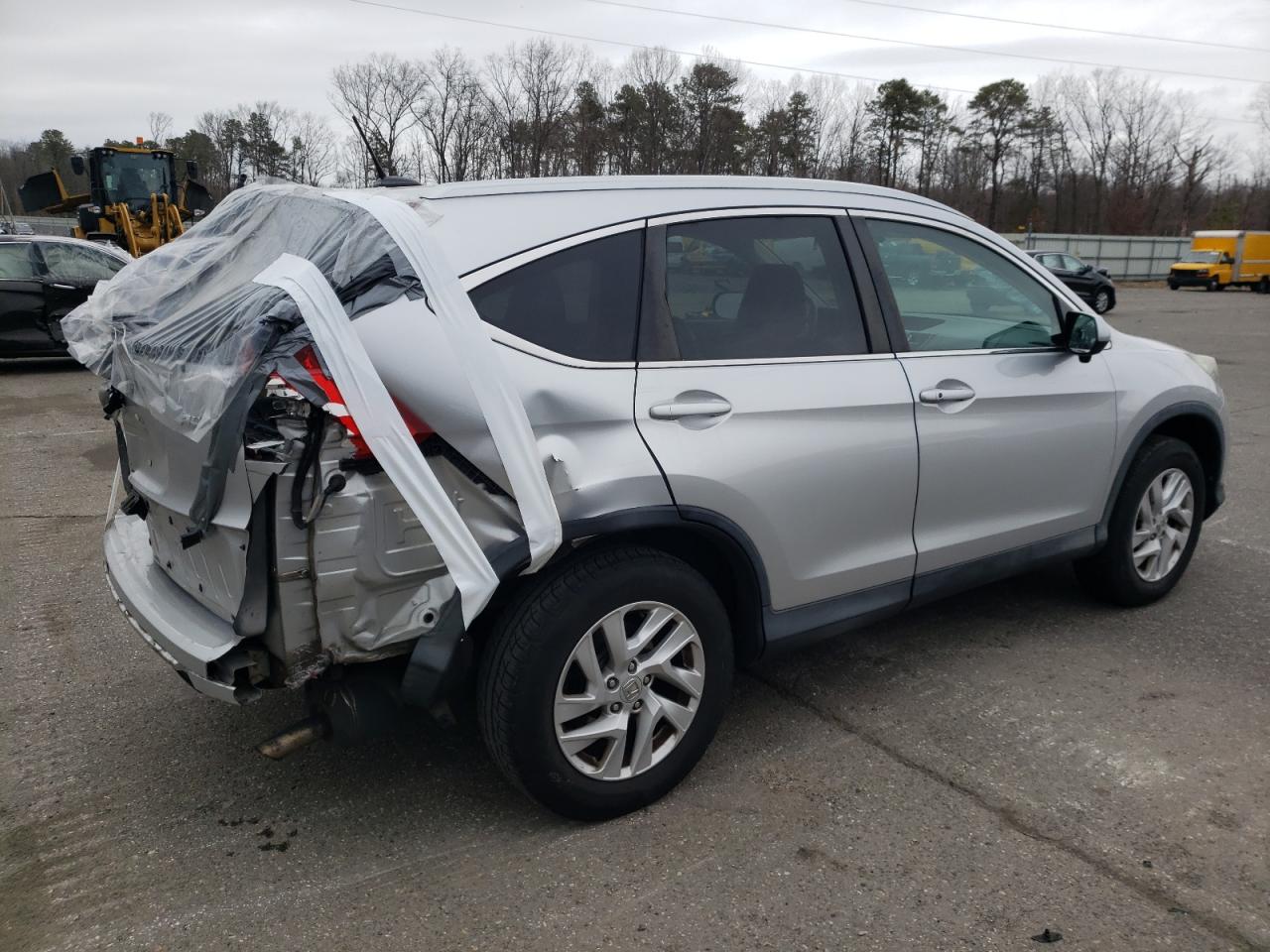 2016 Honda CR-V VIN 2HKRM4H75GH663968 Copart auction photo, rear end damage thumbnail 3