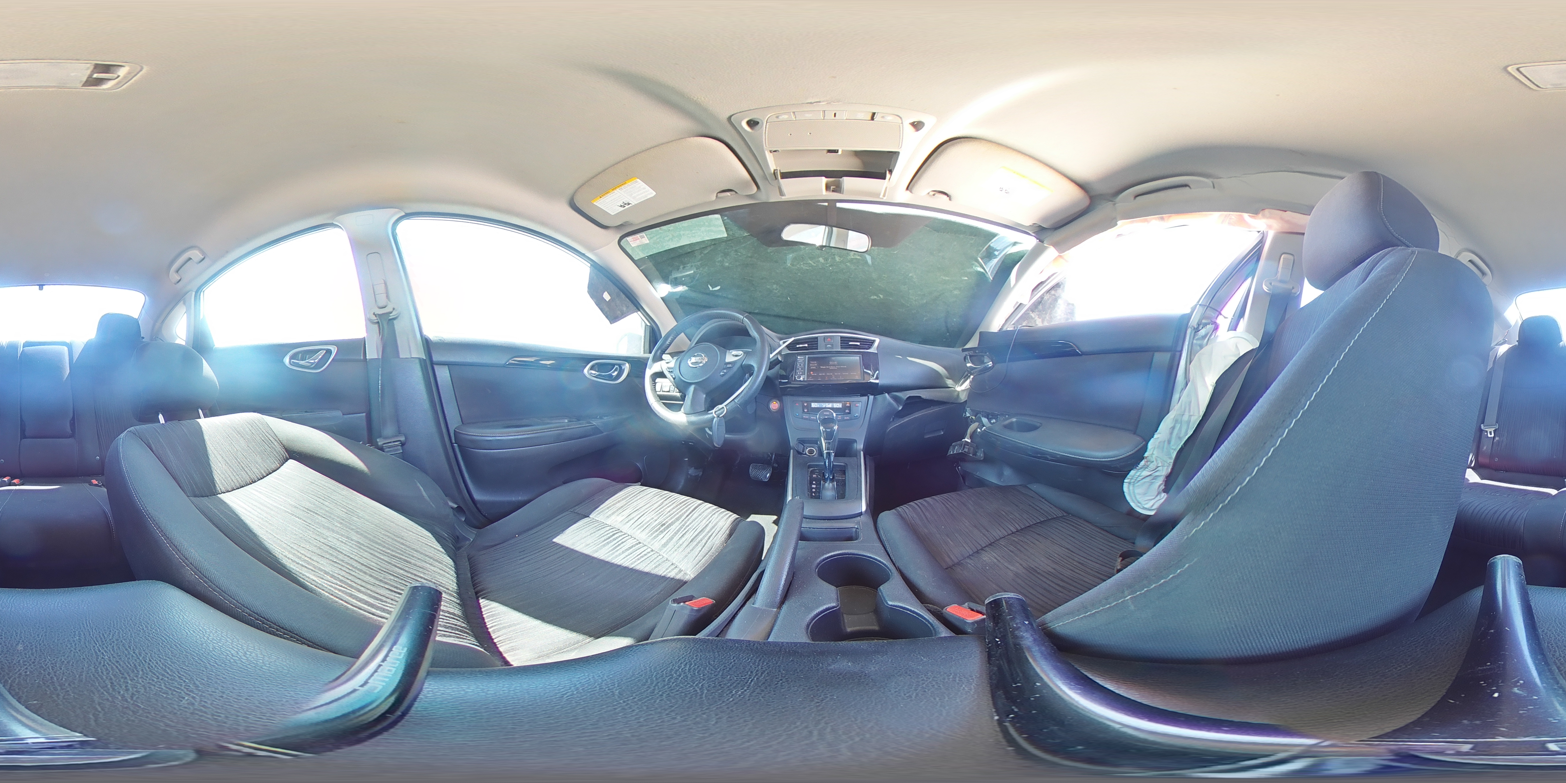 2019 Nissan Sentra VIN 3N1AB7AP6KY285611 Copart auction photo, side damage thumbnail 14