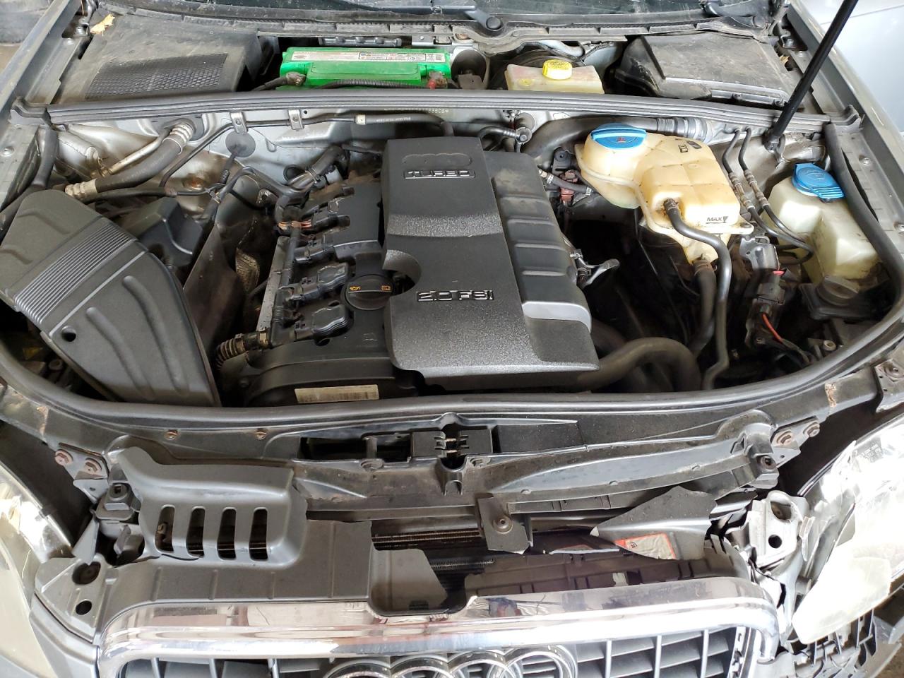 2008 Audi A4 VIN WAUDF78E38A066506 Copart auction photo, front end / rear end damage thumbnail 11