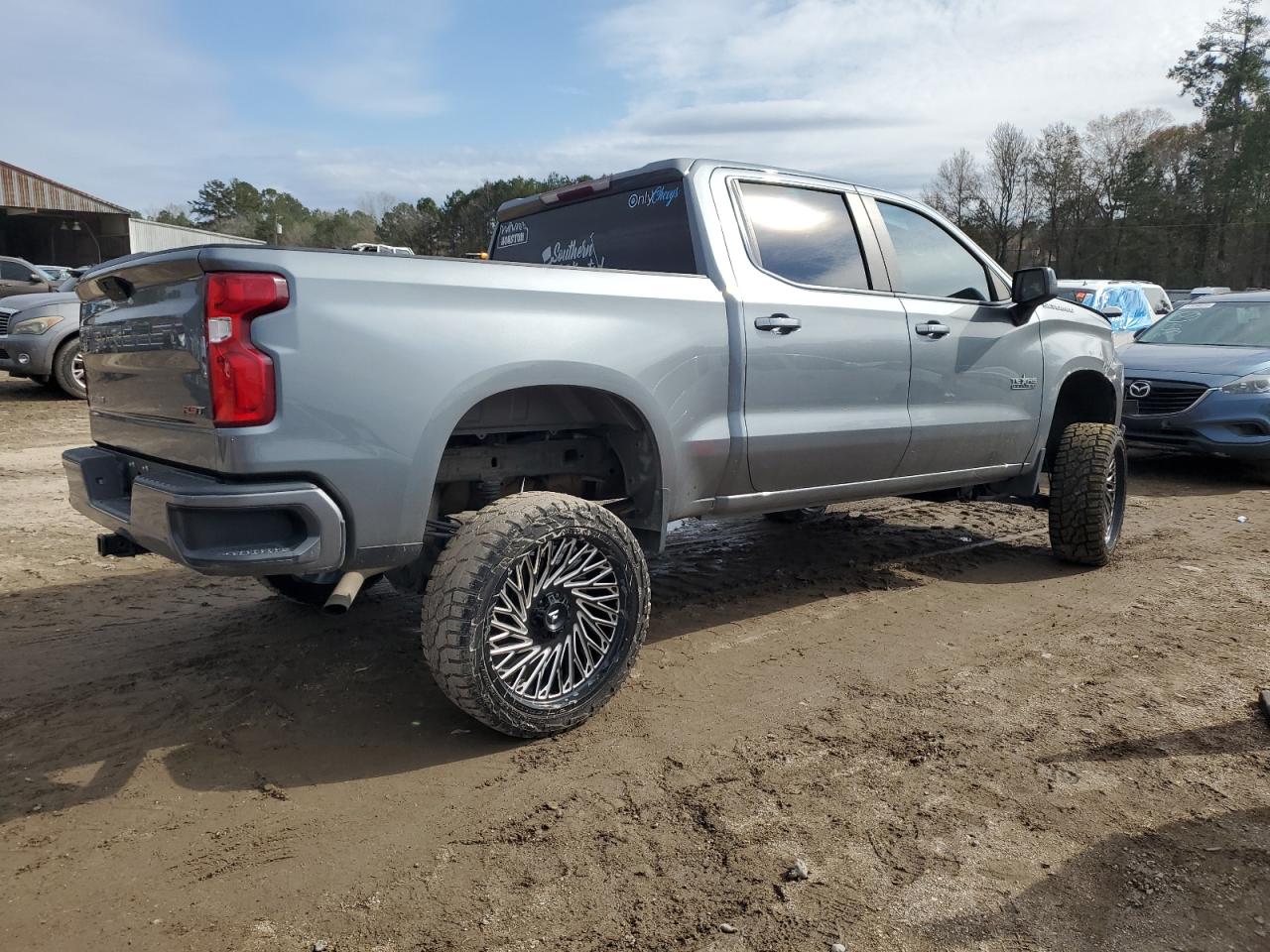 2020 Chevrolet Silverado VIN 3GCPWDED1LG413612 Copart auction photo, front end damage thumbnail 3