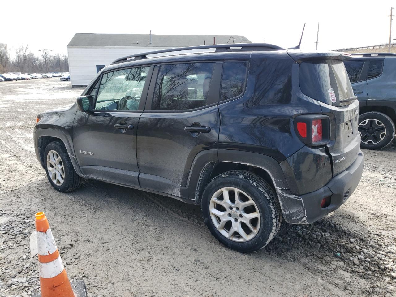 2015 Jeep Renegade VIN ZACCJBBT5FPB48323 Copart auction photo, front end / side damage thumbnail 2