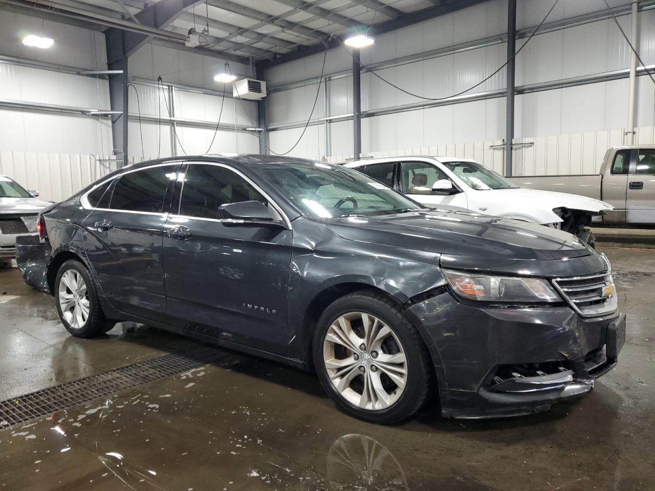 2014 Chevrolet Impala VIN 2G1115SL6E9245798 Copart auction photo, rear end / front end damage thumbnail 4