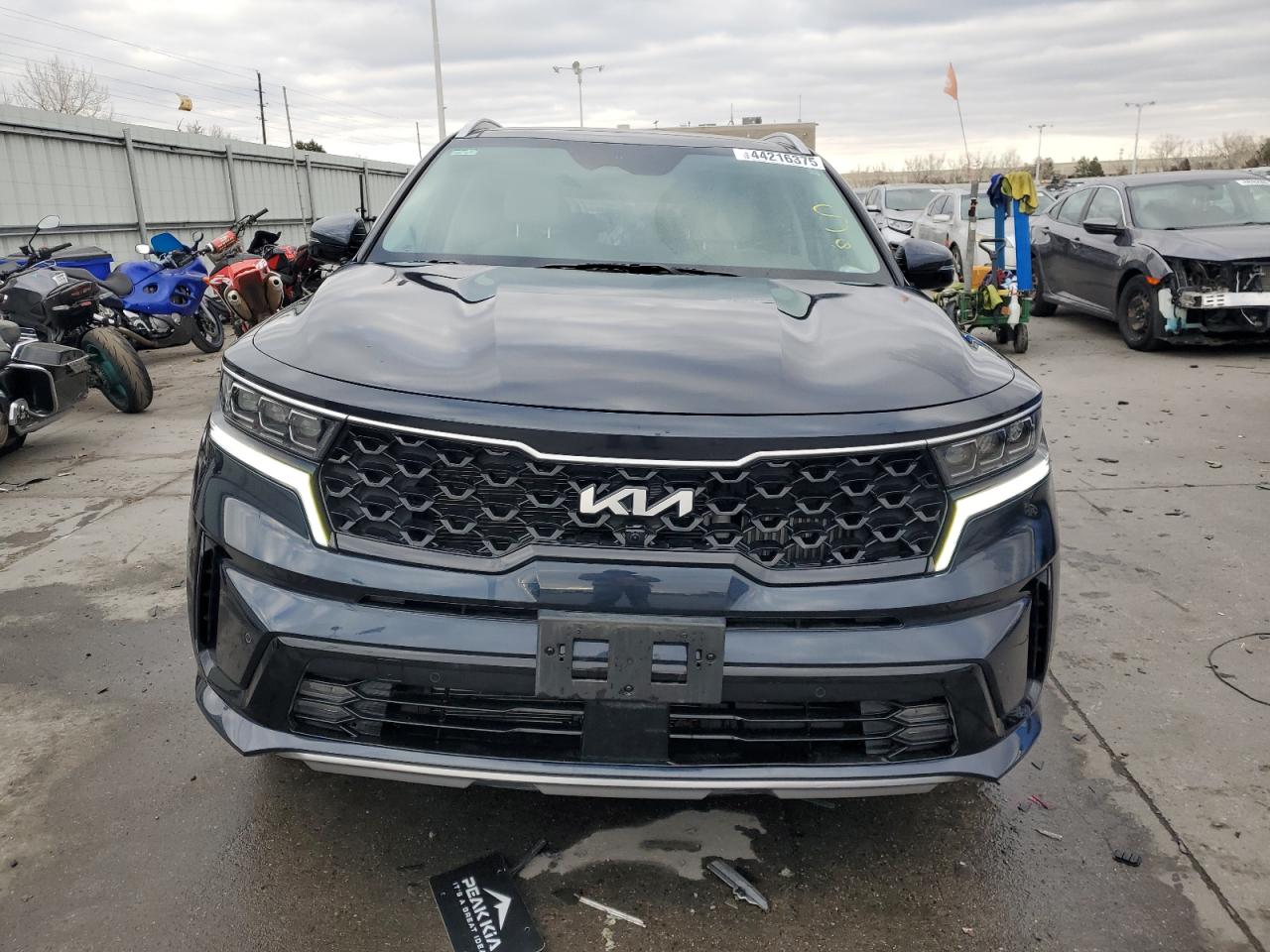 2023 KIA Sorento VIN KNDRMDLH7P5201542 Copart auction photo, side / rear end damage thumbnail 5