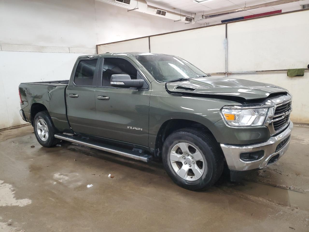 2021 RAM 1500 VIN 1C6SRFBT3MN696054 Copart auction photo, all over damage thumbnail 4