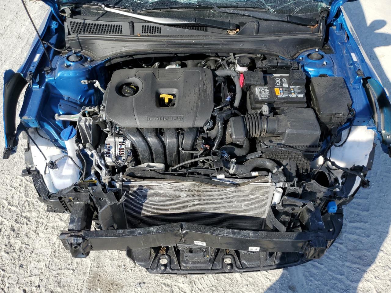 2023 KIA Forte VIN 3KPF54ADXPE687039 Copart auction photo, front end / minor dent/scratches damage thumbnail 11