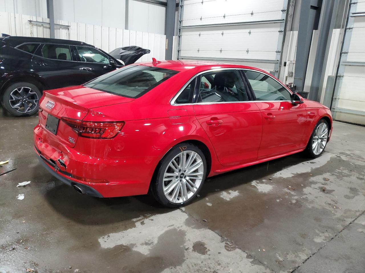 2017 Audi A4 VIN WAUENAF4XHN037592 Copart auction photo, rear end damage thumbnail 3