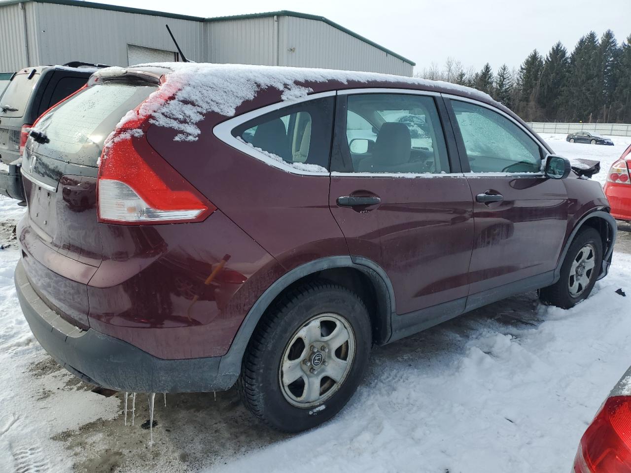 2014 Honda CR-V VIN 5J6RM4H32EL103762 Copart auction photo, front end damage thumbnail 3