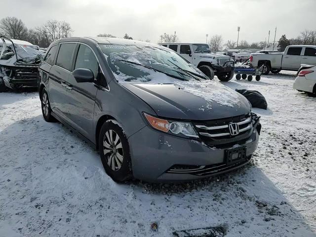 2016 Honda Odyssey VIN 5FNRL5H34GB086466 Copart auction photo, front end / side damage thumbnail 11