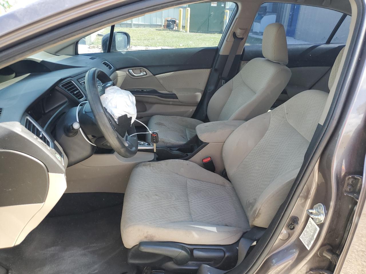 2015 Honda Civic VIN 19XFB2F5XFE116972 Copart auction photo, front end damage thumbnail 7