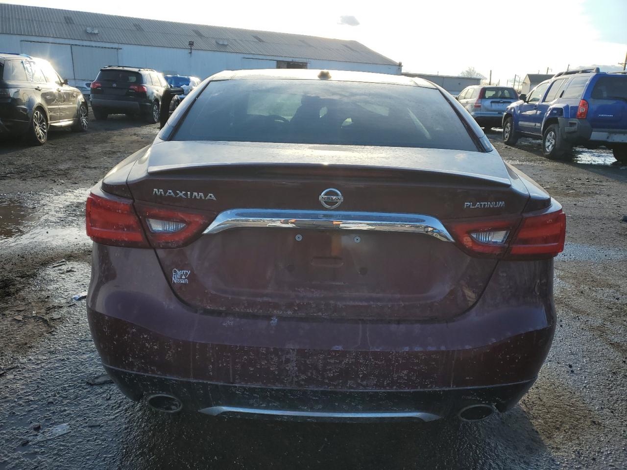 2018 Nissan Maxima VIN 1N4AA6AP8JC400944 Copart auction photo, front end / side damage thumbnail 6