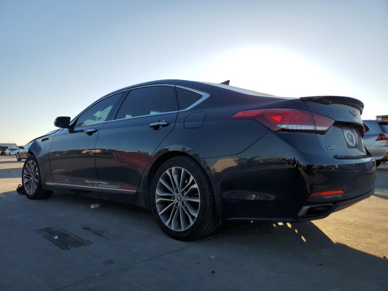2017 Genesis G80 VIN KMHGN4JE4HU192928 Copart auction photo, front end damage thumbnail 2