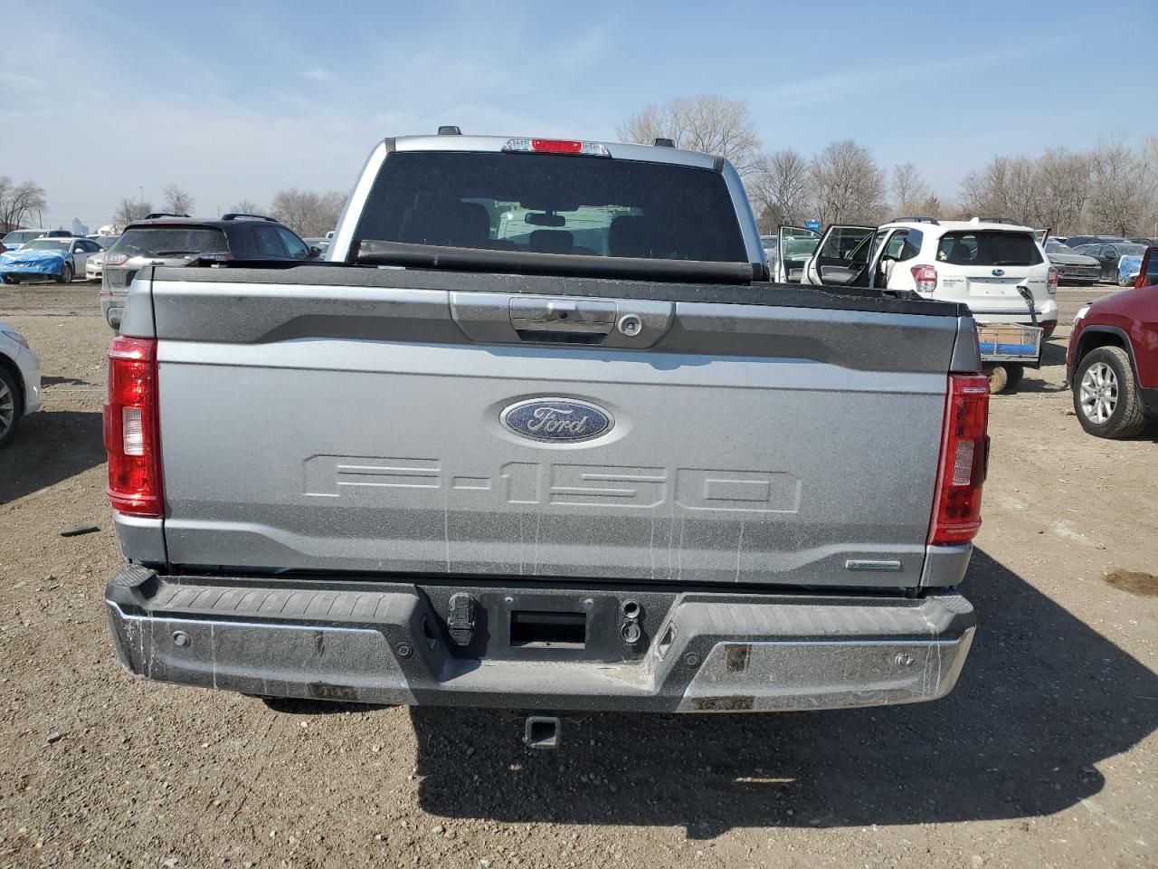2023 Ford F-150 VIN 1FTEW1EP9PKE48493 Copart auction photo, front end / side damage thumbnail 6