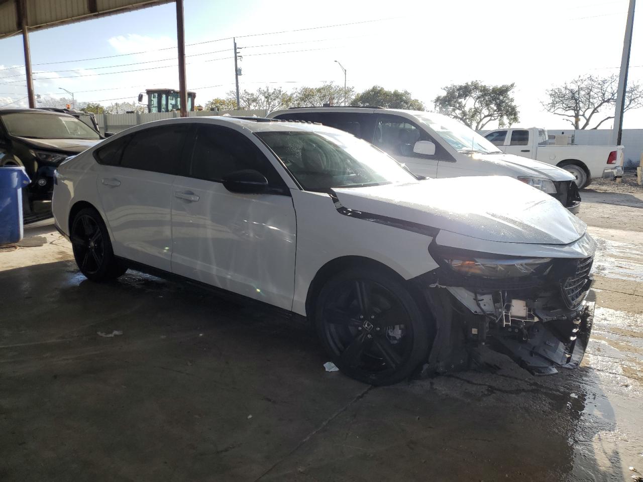 2024 Honda Accord VIN 1HGCY2F77RA017988 Copart auction photo, front end damage thumbnail 4