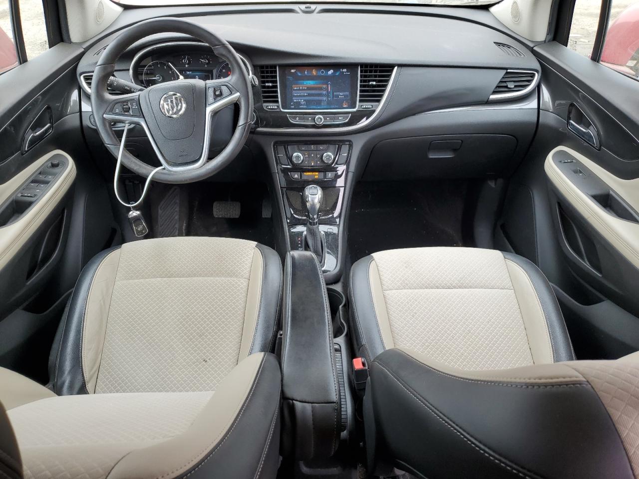 2017 Buick Encore VIN KL4CJ2SB1HB030235 Copart auction photo, front end damage thumbnail 8