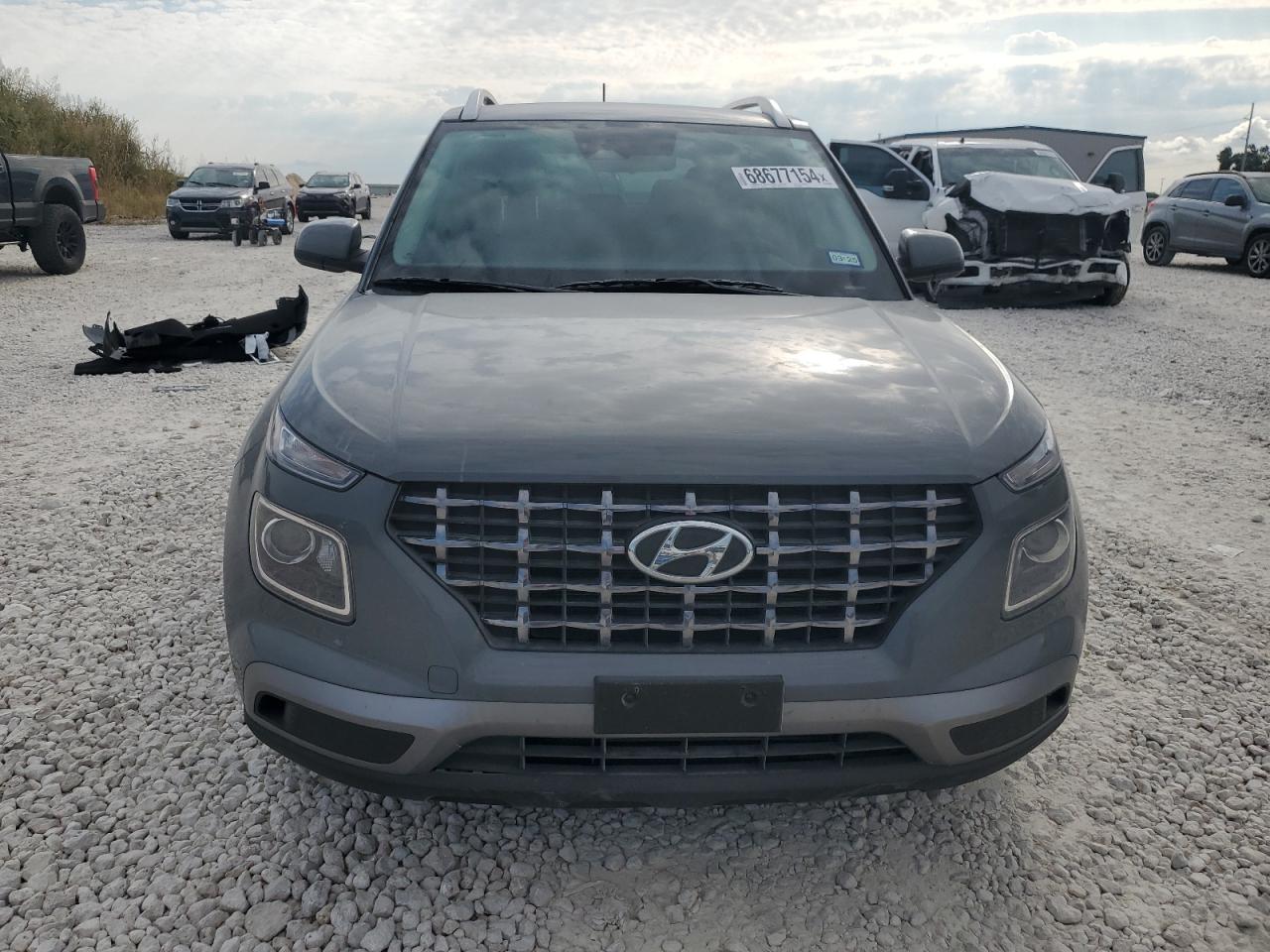 2023 Hyundai Venue VIN KMHRC8A38PU233225 Copart auction photo, rear end damage thumbnail 5