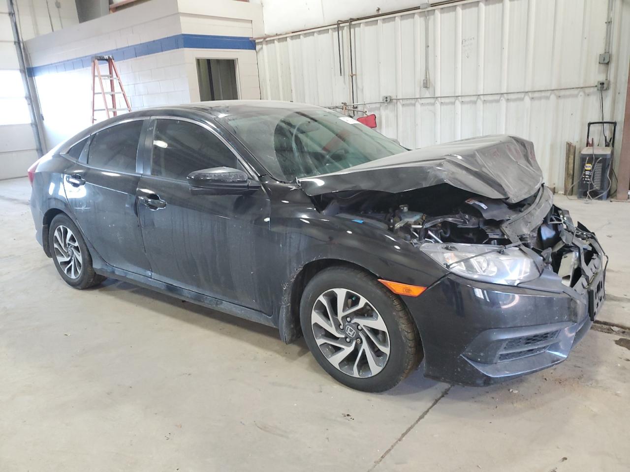 2017 Honda Civic VIN 2HGFC2F75HH531219 Copart auction photo, front end damage thumbnail 4
