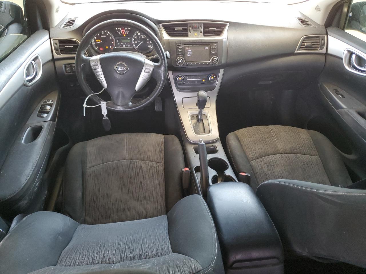 2015 Nissan Sentra VIN 3N1AB7AP8FL630348 Copart auction photo, vandalism damage thumbnail 8