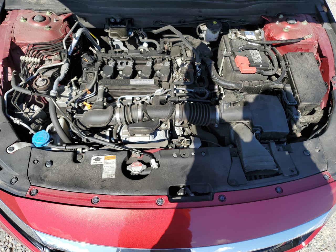 2020 Honda Accord VIN 1HGCV1F44LA103176 Copart auction photo, rear end damage thumbnail 11