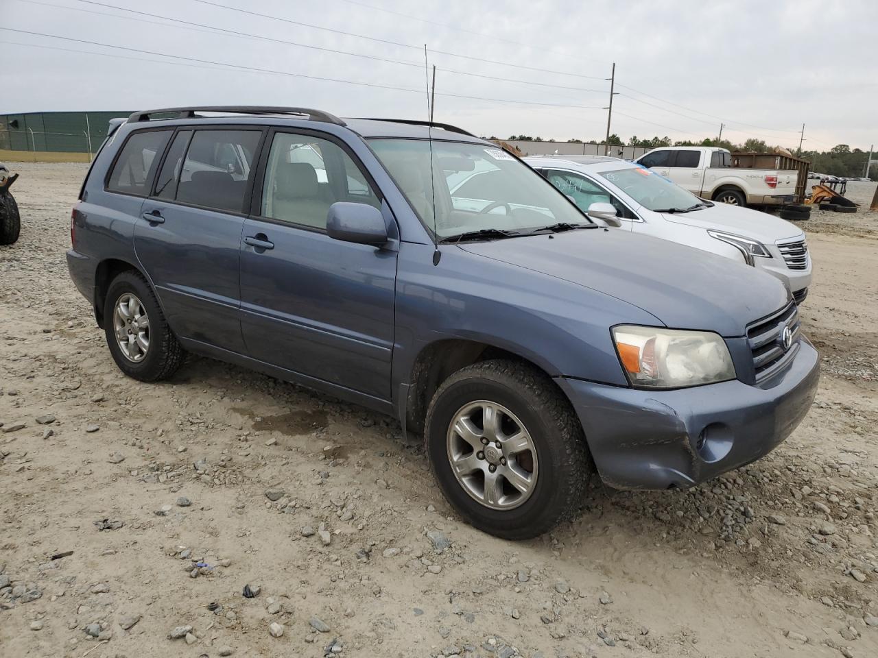 2004 Toyota Highlander VIN JTEDP21A540006510 Copart auction photo, all over damage thumbnail 4