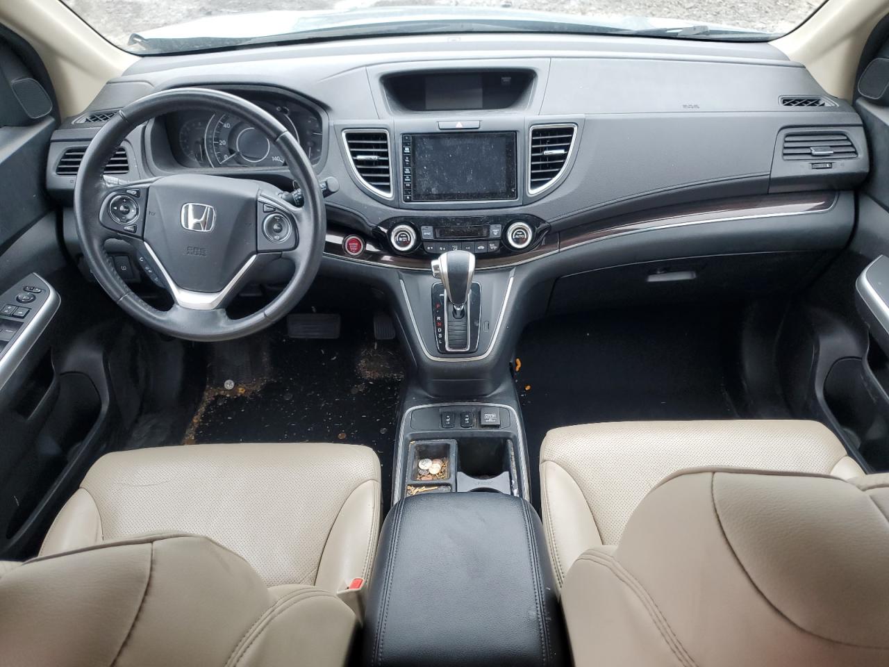 2016 Honda CR-V VIN 5J6RM4H70GL033300 Copart auction photo, front end / side damage thumbnail 8