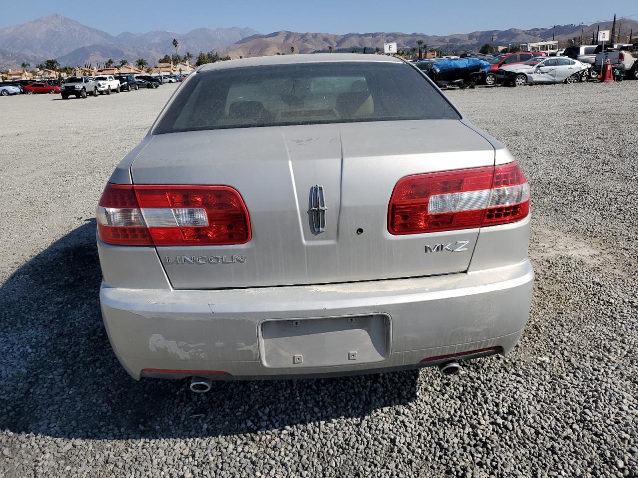 2007 Lincoln MKZ VIN 3LNHM26T47R653425 Copart auction photo, front end damage thumbnail 6