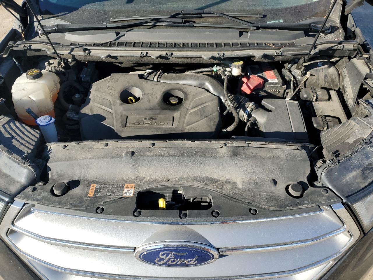 2017 Ford Edge VIN 2FMPK3J97HBC12634 Copart auction photo, side damage thumbnail 13