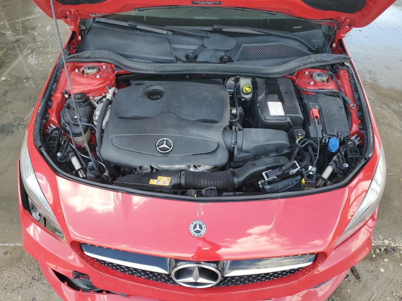 2018 Mercedes-Benz CLA-klasse VIN WDDSJ4EB1JN565696 Copart auction photo, mechanical / front end damage thumbnail 11
