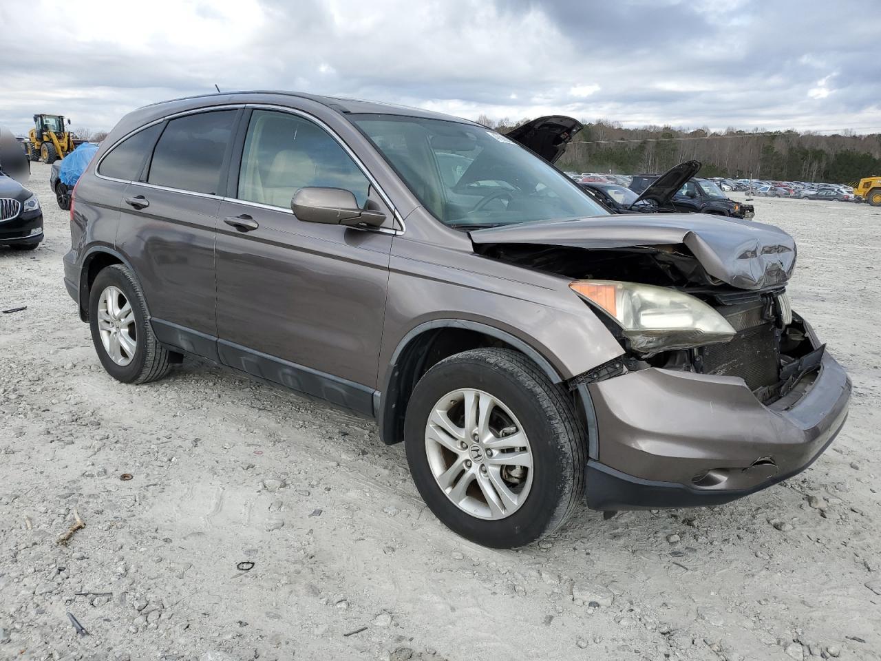 2011 Honda CR-V VIN 5J6RE3H77BL033505 Copart auction photo, front end damage thumbnail 4