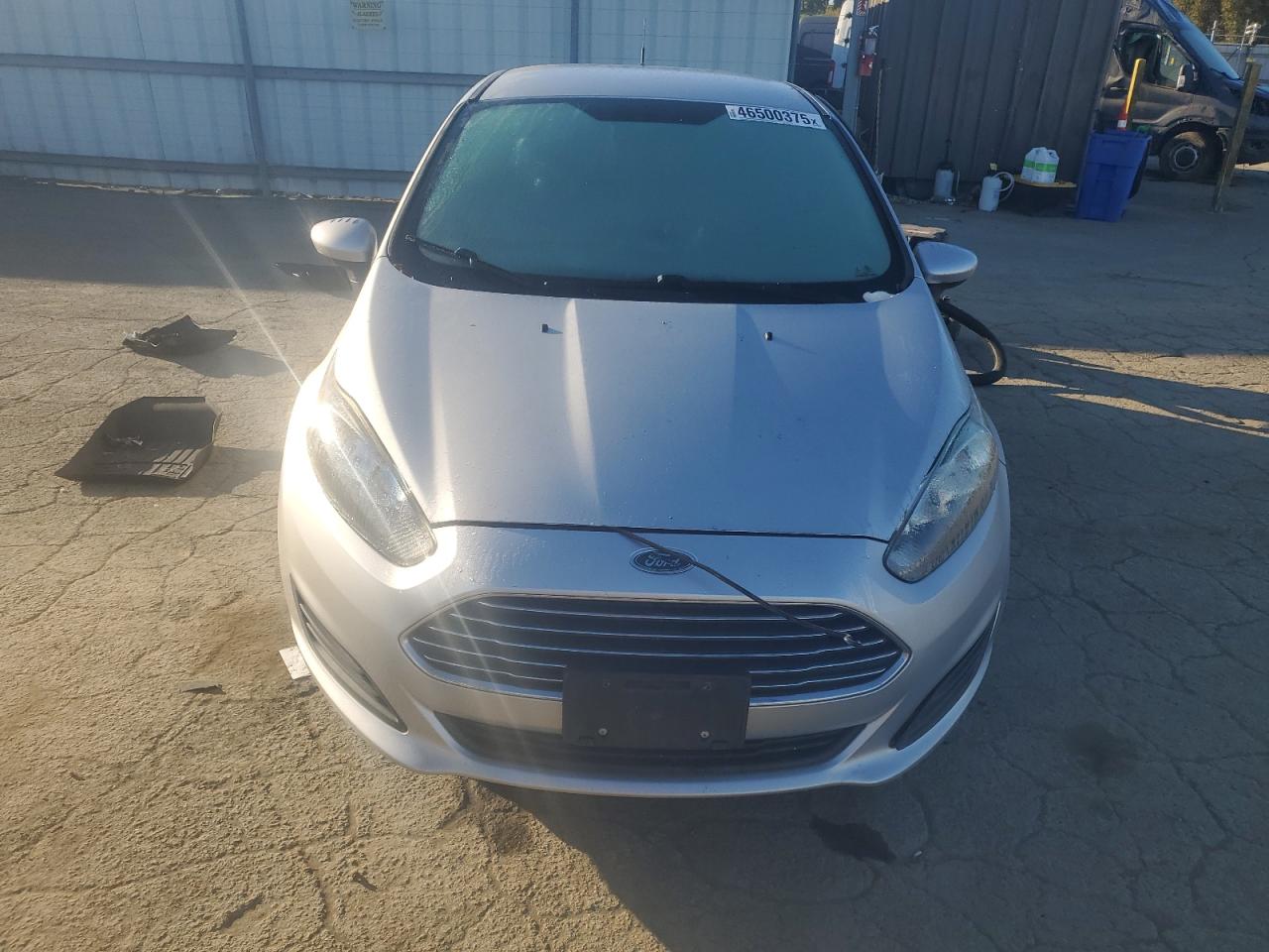 2016 Ford Fiesta VIN 3FADP4AJ8GM165335 Copart auction photo, side damage thumbnail 5