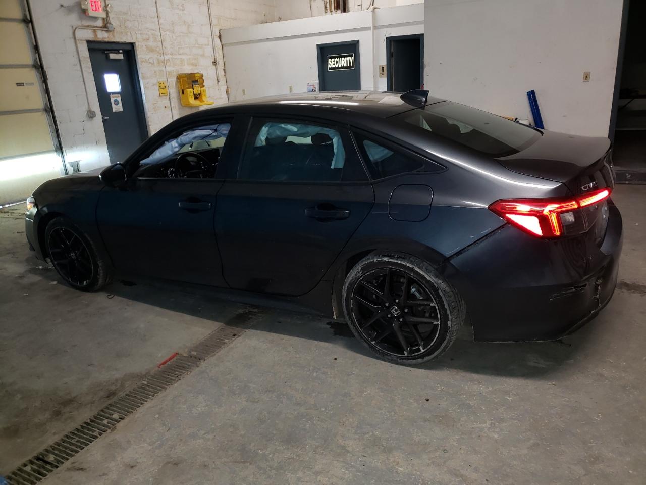 2024 Honda Civic VIN 2HGFE2F5XRH595296 Copart auction photo, front end / rear end damage thumbnail 2