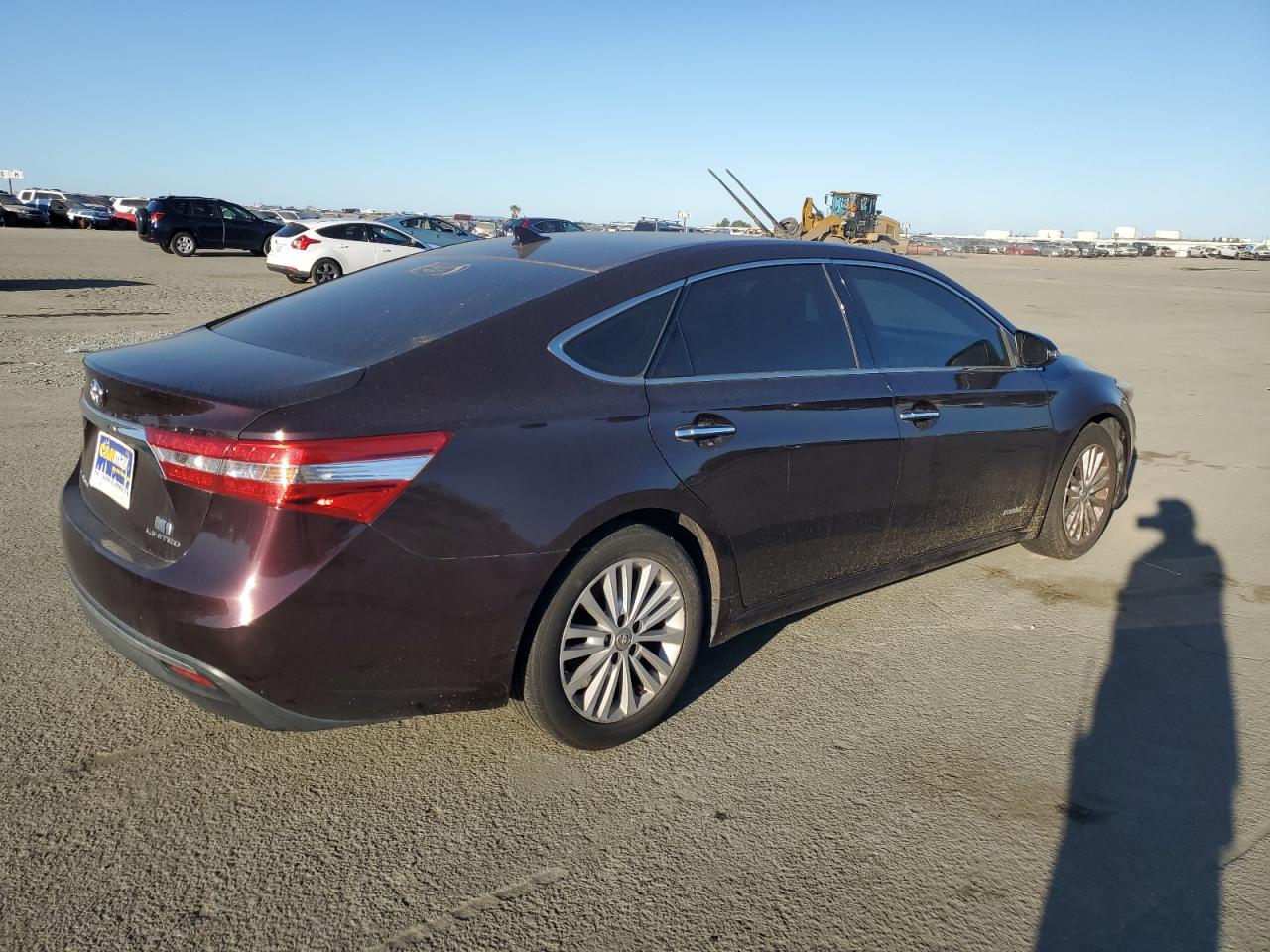 2013 Toyota Avalon VIN 4T1BD1EBXDU005827 Copart auction photo, vandalism damage thumbnail 3