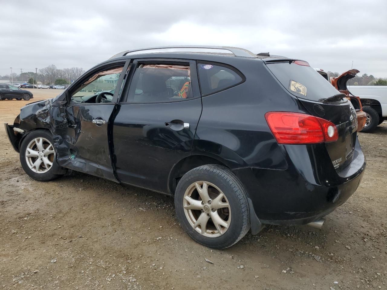 2010 Nissan Rogue VIN JN8AS5MTXAW507703 Copart auction photo, front end / side damage thumbnail 2