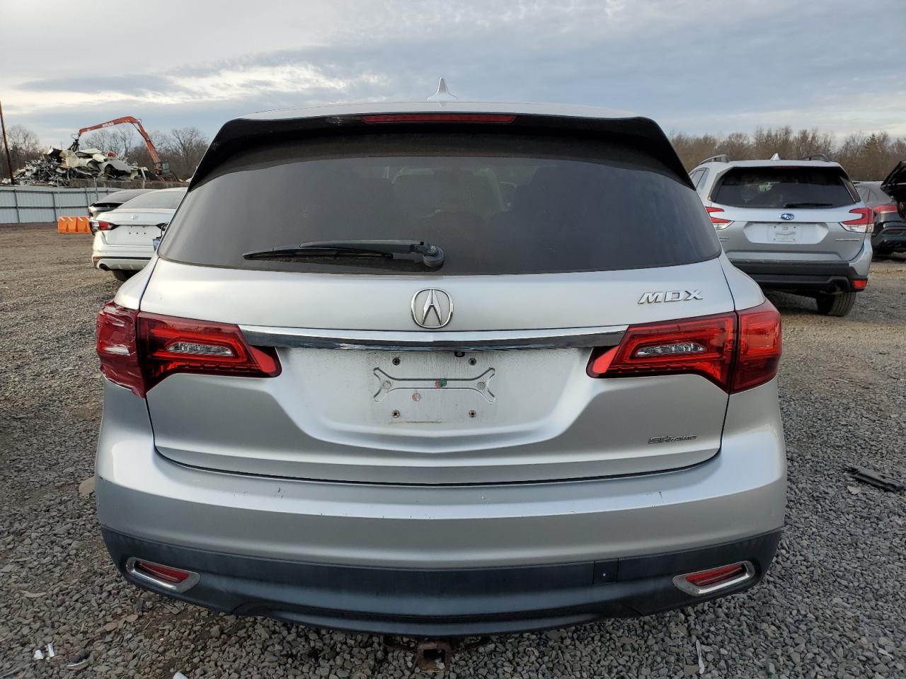 2014 Acura MDX VIN 5FRYD4H29EB015947 Copart auction photo, mechanical damage thumbnail 6