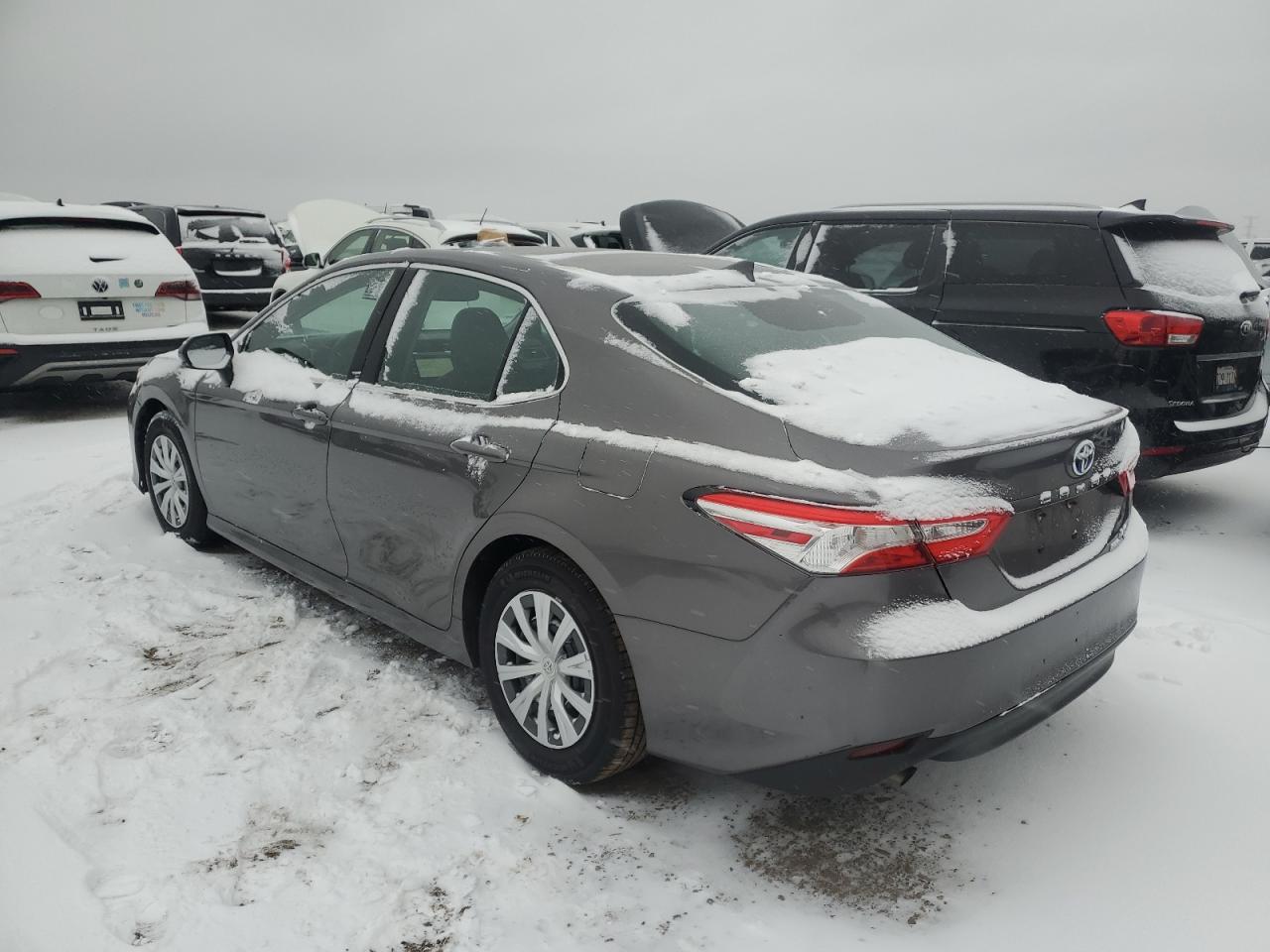 2020 Toyota Camry VIN 4T1E31AK4LU519449 Copart auction photo, front end / side damage thumbnail 2