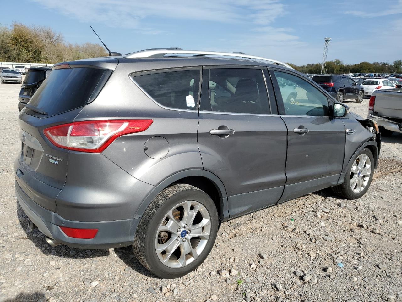 2014 Ford Escape VIN 1FMCU9J99EUA45341 Copart auction photo, front end / minor dent/scratches damage thumbnail 3