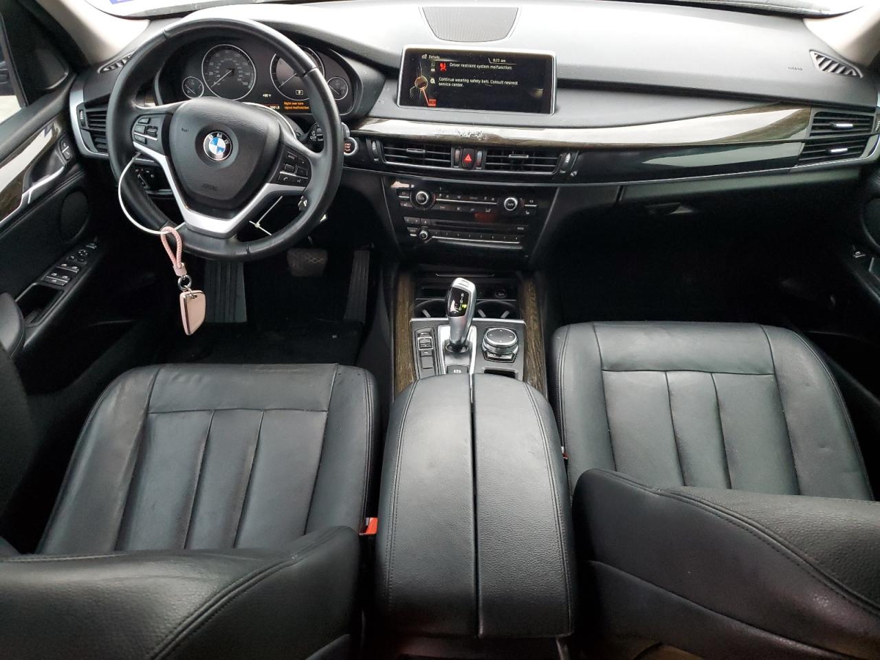 2016 BMW X5 VIN 5UXKR2C57G0R71796 Copart auction photo, rear end / side damage thumbnail 8