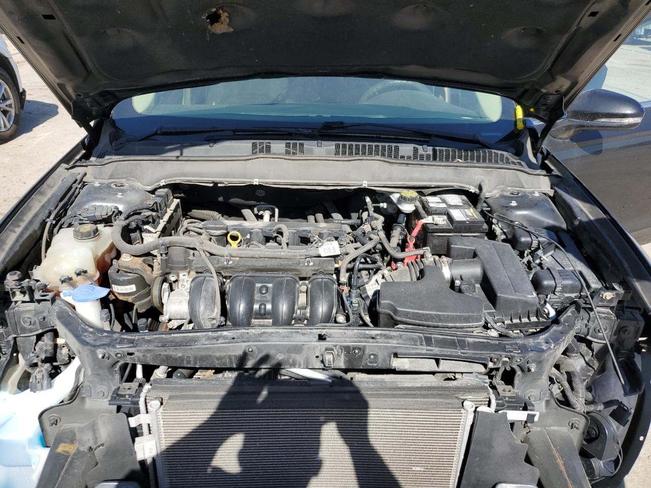 2013 Ford Fusion VIN 3FA6P0H70DR350053 Copart auction photo, front end damage thumbnail 11