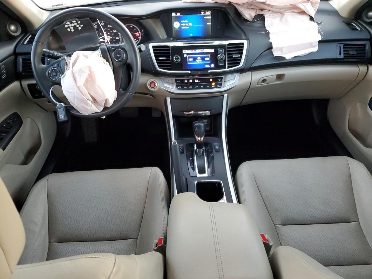 2014 Honda Accord VIN 1HGCR3F80EA035562 Copart auction photo, front end damage thumbnail 8