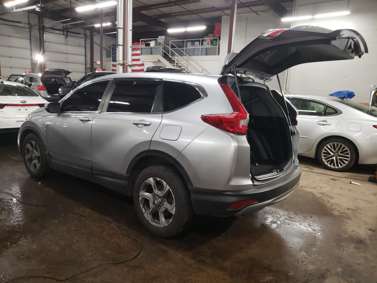 2017 Honda CR-V VIN 2HKRW2H5XHH689271 Copart auction photo, undercarriage / side damage thumbnail 2