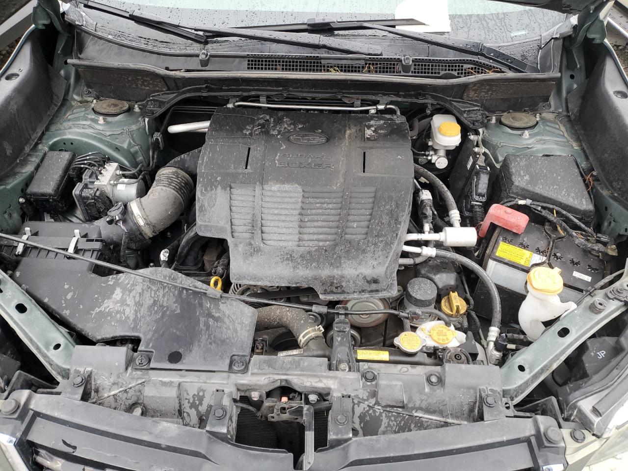 2021 Subaru Forester VIN JF2SKAUC1MH496416 Copart auction photo, rear end / side damage thumbnail 11