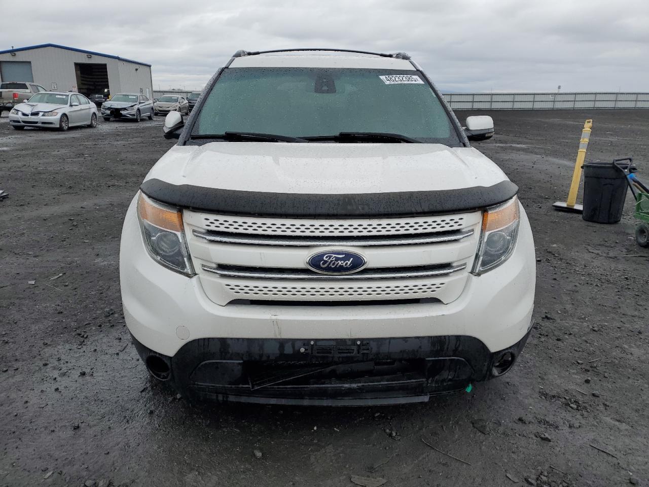 2013 Ford Explorer VIN 1FM5K8F88DGA81043 Copart auction photo, side / front end damage thumbnail 5