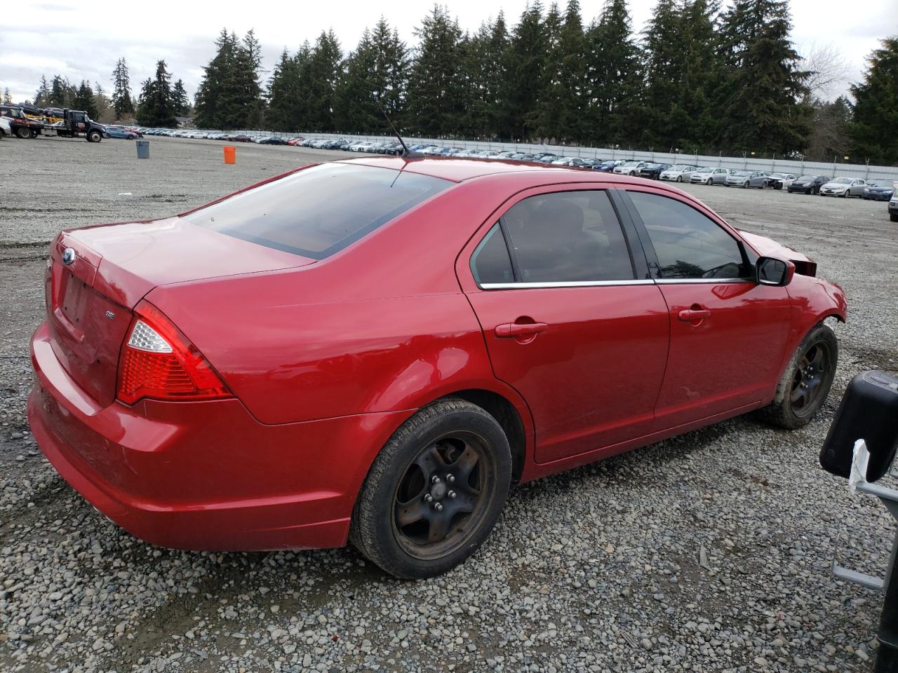 2011 Ford Fusion VIN 3FAHP0HA3BR161172 Copart auction photo, front end damage thumbnail 3