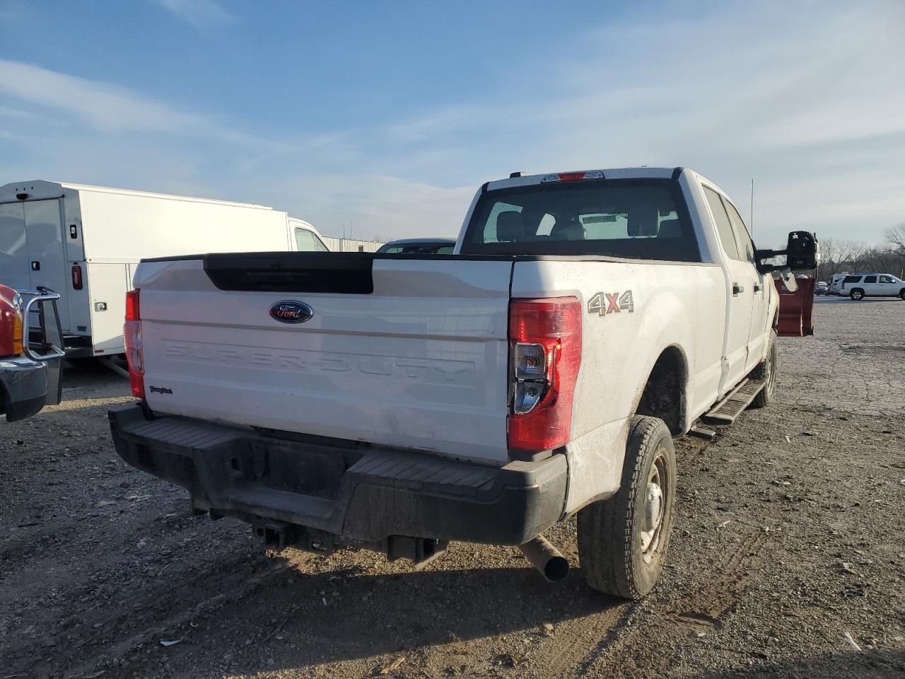 2022 Ford F250 VIN 1FT7W2BN1NEC62413 Copart auction photo, all over damage thumbnail 3