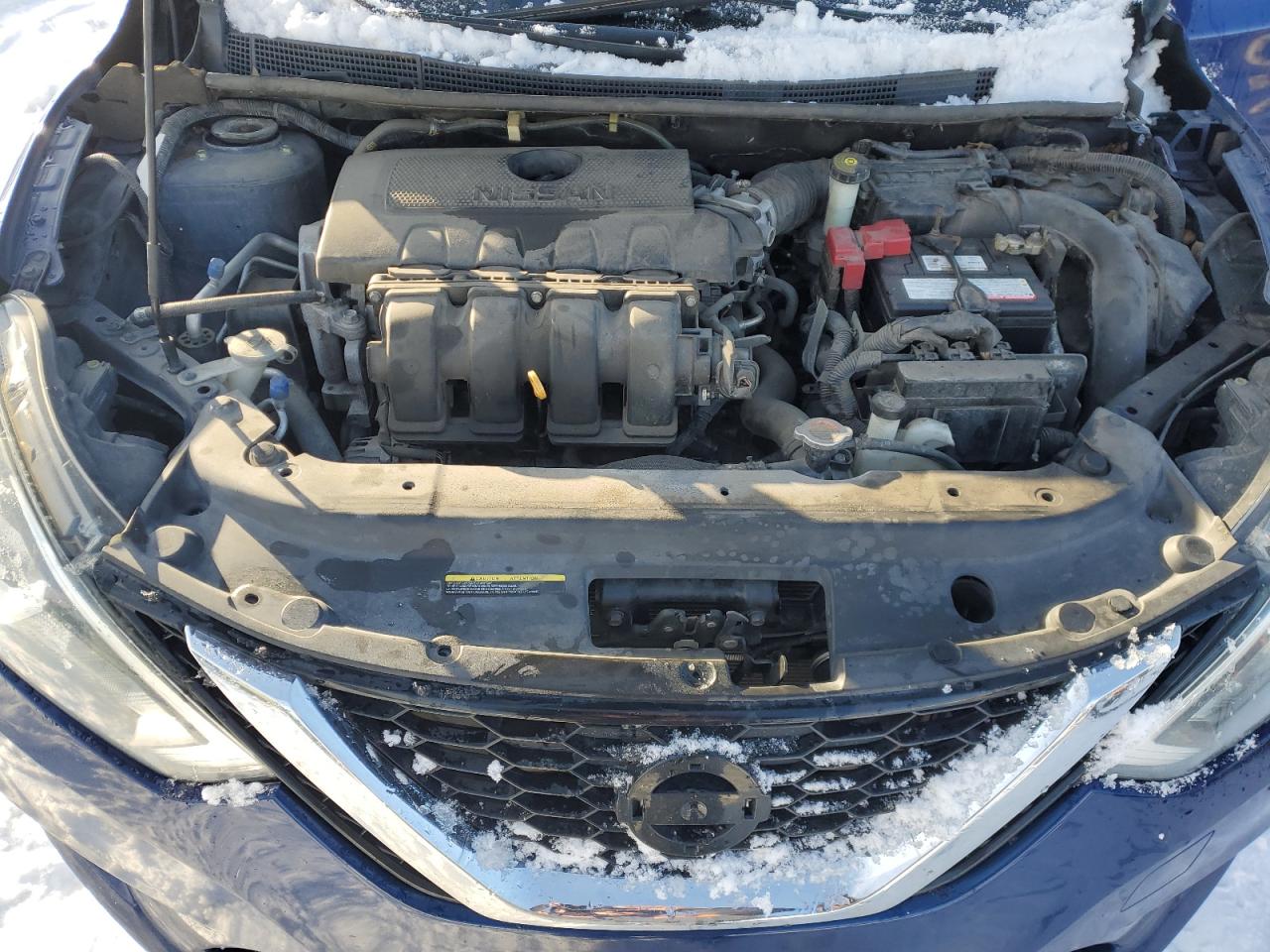 2016 Nissan Sentra VIN 3N1AB7APXGY223376 Copart auction photo, rear end / side damage thumbnail 11