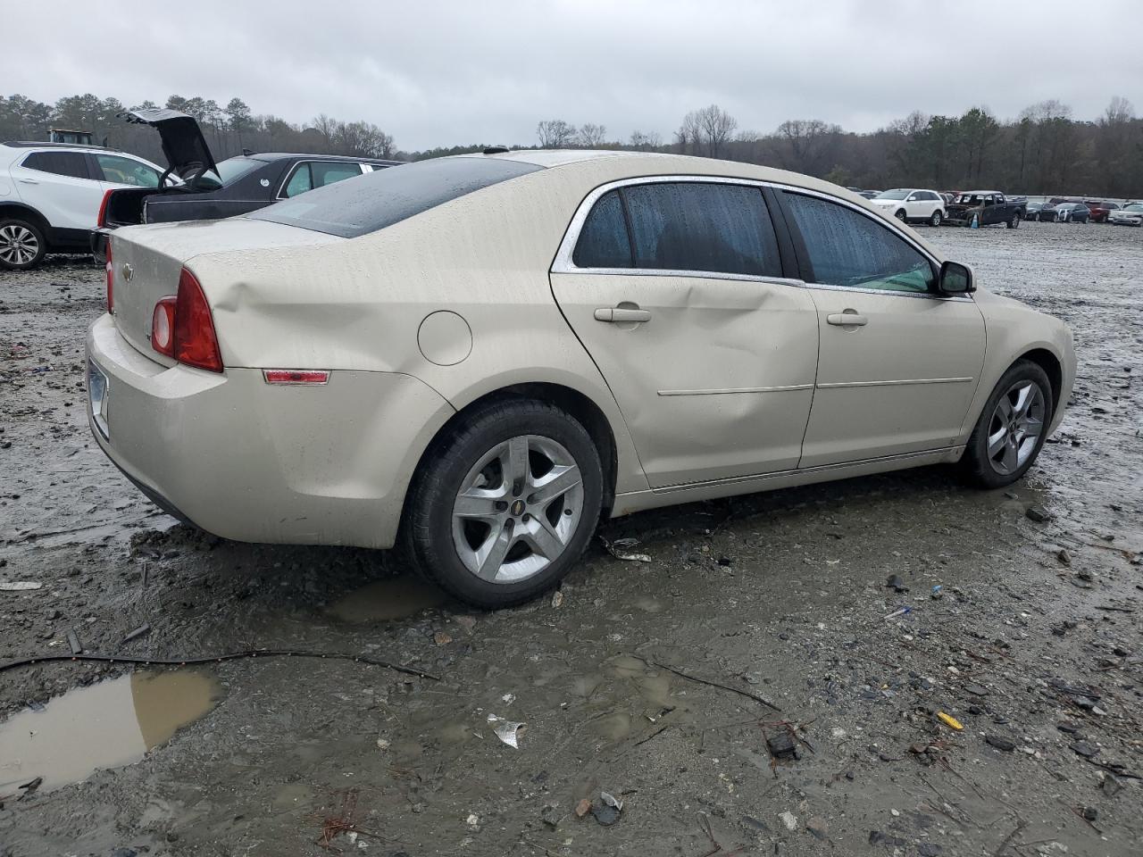 2009 Chevrolet Malibu VIN 1G1ZH57B29F170240 Copart auction photo, side damage thumbnail 3