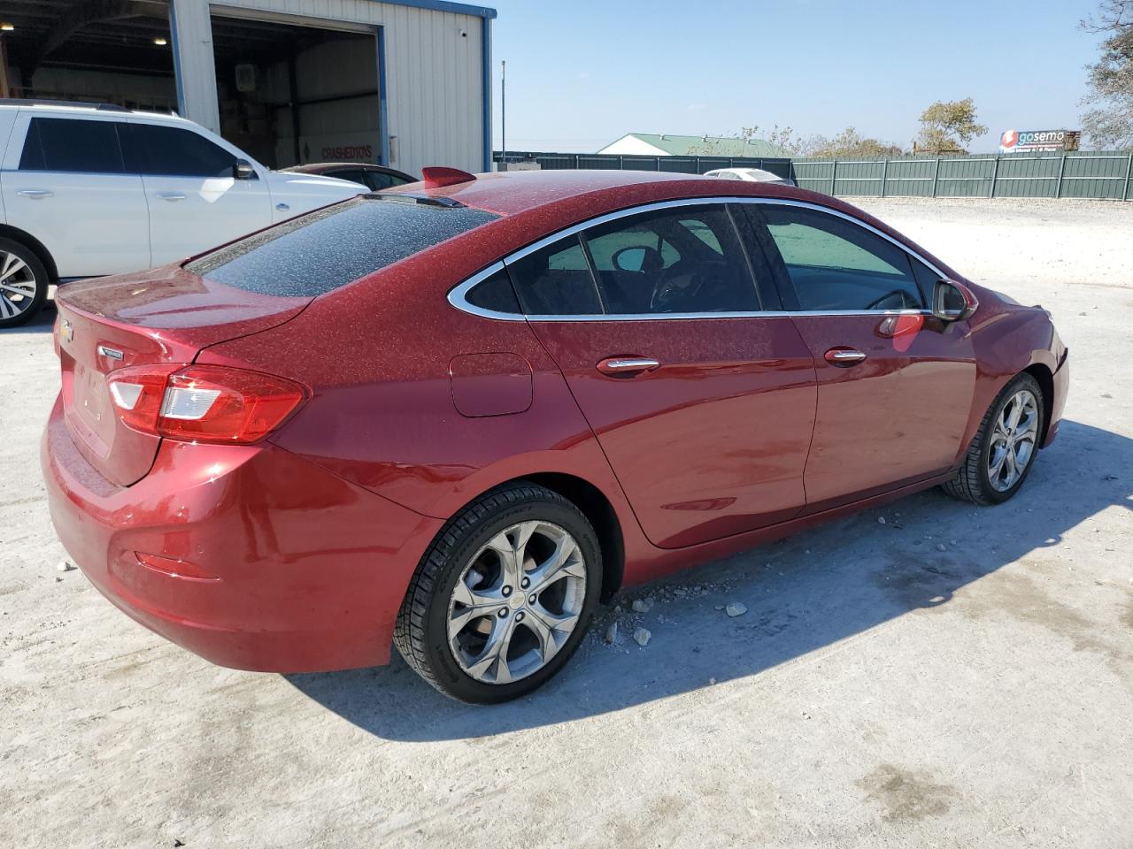 2018 Chevrolet Cruze VIN 1G1BF5SM1J7139611 Copart auction photo, front end damage thumbnail 3