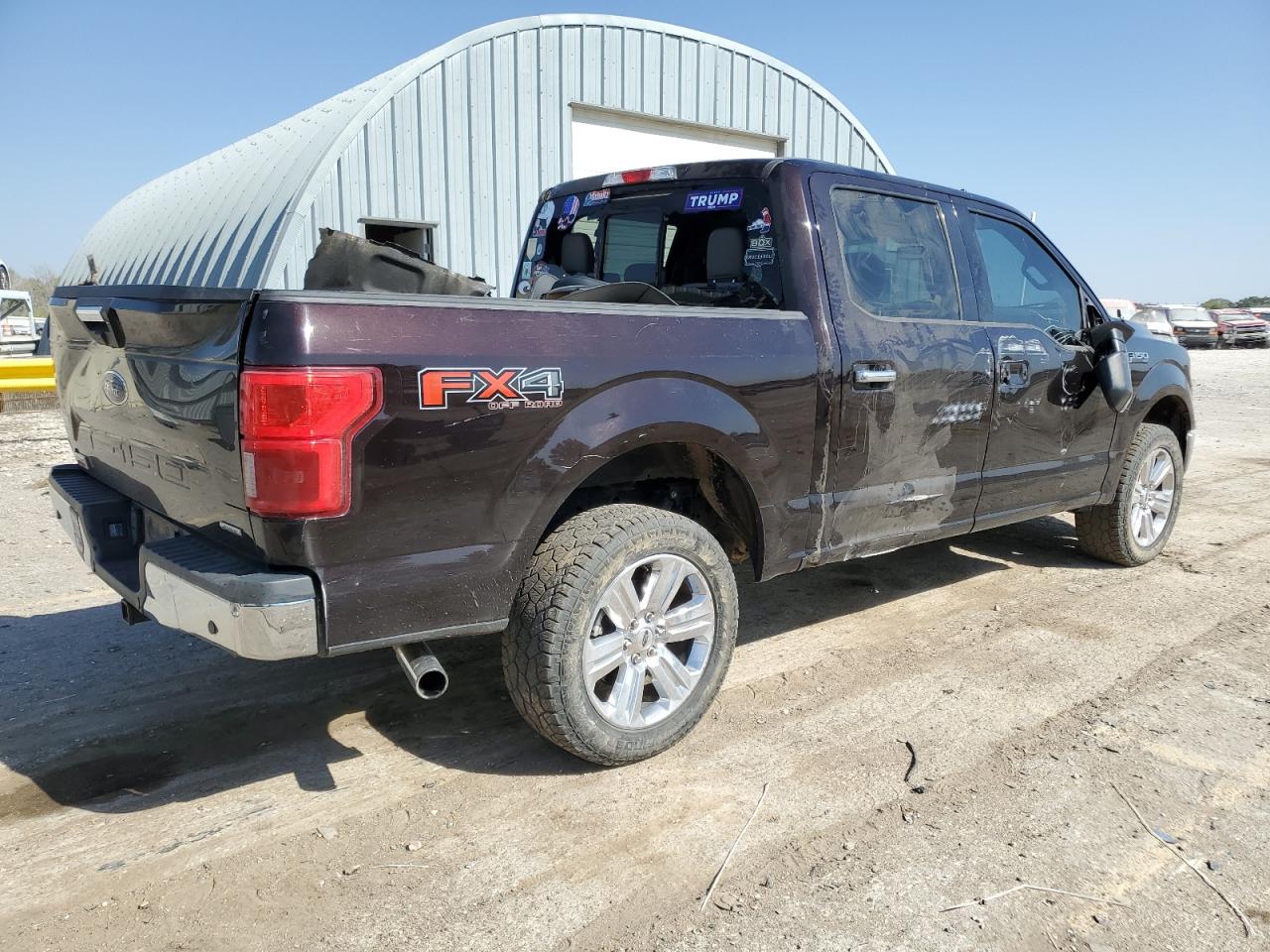 2020 Ford F-150 VIN 1FTEW1E4XLKF46710 Copart auction photo, rear end / minor dent/scratches damage thumbnail 3